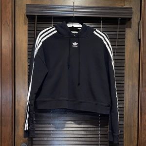 Cropped Adidas Hoodie